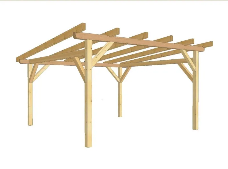 Pergola 4x3m ( nebo 3x3m )