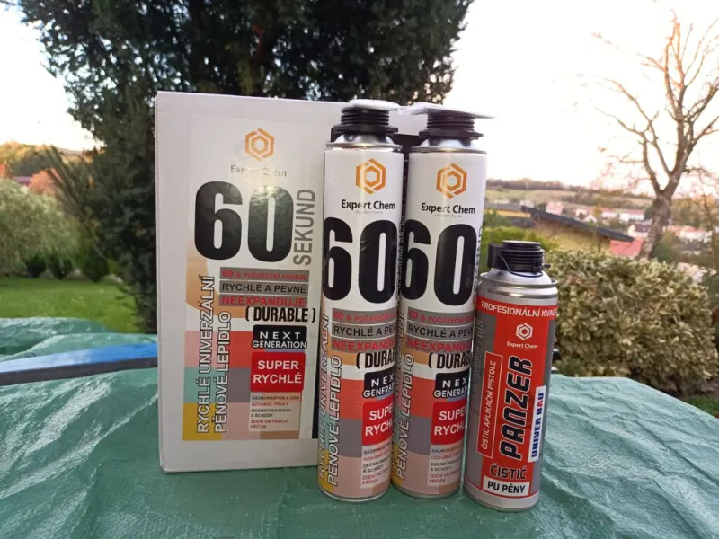 Rychleschnoucí lepidlo PANZER 60sekund 750ml